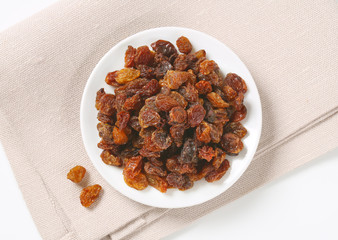 Poster - plate of raisins