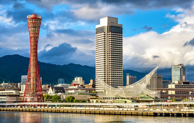 Sticker - The Port of Kobe - Japan