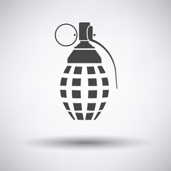 Wall Mural - Defensive grenade icon