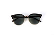 Sunglasses on white background ,selective focus