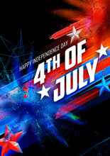 Fourth Of July Background For Happy Independence Day  America