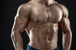 © nazarovsergey - Close-up of man model torso