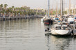 Waterfront at Port Vell, the old marina of Barcelona, Spain