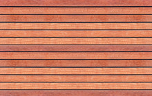 Close Up Red Brown Plank Wood Texture Background