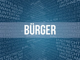 Sticker - Bürger