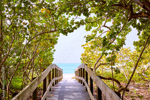Cuadros en Lienzo Florida bonita Bay Barefoot beach US