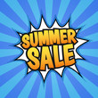 Summer sale poster