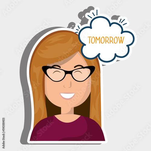 people talking design, vector illustration eps10 graphic Stock 벡터