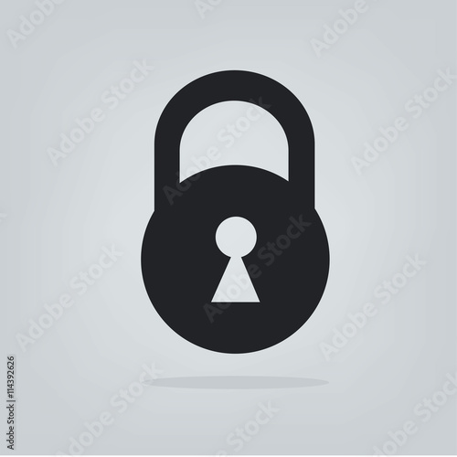 lock circle, icon, eps, vector Stock Vector Adobe Stock