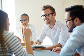 Canvas Print - Business team