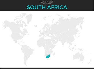  Republic of South Africa Location Map