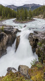 Fototapeta Na drzwi - Sunwapta Falls - Jasper National Park