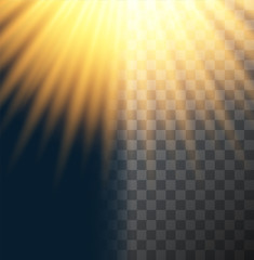 Wall Mural - vector modern sun background. sunshine design.