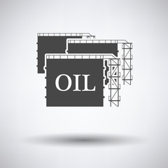 Sticker - Oil tank storage icon