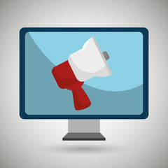 computer technology design, vector illustration eps10 graphic 