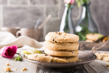 Wall Mural - Chocolate chip cookies