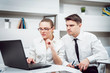 © romaset - Woman adviser with a businessman