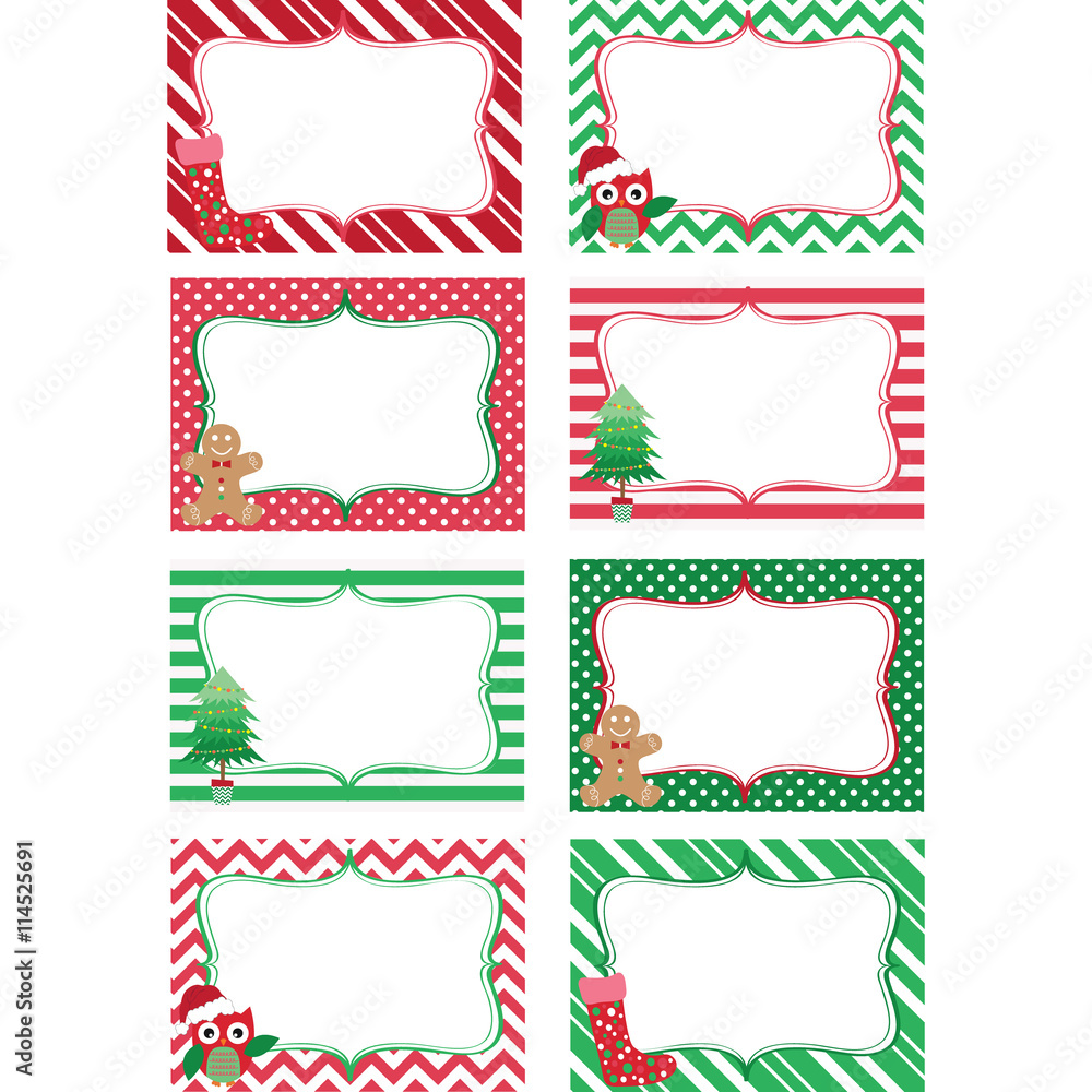 1000 F 114525691 PSPqp00dh7vWGVWaDF7WXtrzriQpQ2Tg christmas printable labels set.photo frame, gift tags,invitation