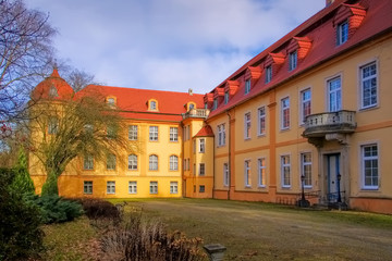 Poster - Lipsa Schloss - Lipsa palace in Lusatia