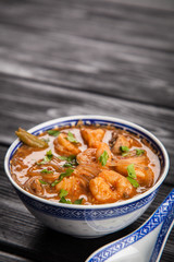 Asian shrimp soup