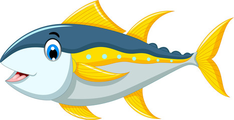 cute tuna fish cartoon