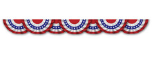 Vector Of Bunting American Flags