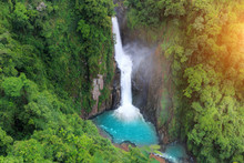Haew Narok Waterfall In Rain Forest At  Khao Yai National Park, Thailand