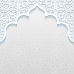 Wall Mural - Abstract background with traditional ornament