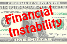 Financial Instability - Business Concept