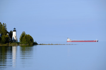 Sticker - Old Presque Isle Lighthouse, built in 1840