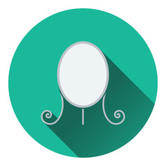 Canvas Print - Make Up mirror icon