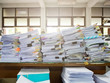 © jat306 - Business concept, Stack of business papers, Business paper on office desk