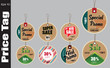 Set Of Sale Tag or Sale Labels for fashion, product, gift, another marketing on-line, and another paper. easy to modify