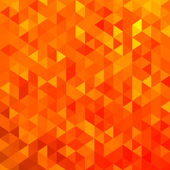 Abstract gradient art geometric background with yellow vibrant color tone.