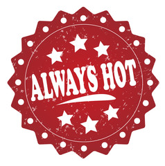 always hot grunge stamp