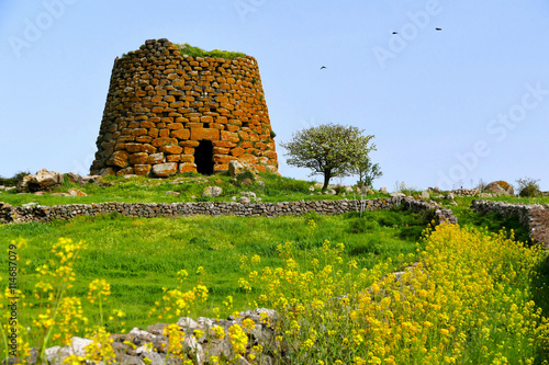 Nuraghe Fototapet