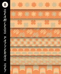 Poster - Seamless patterns set