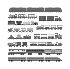 Wall Mural - City transport set and public city transport: taxi, bus, subway, train. City transport vector flat illustrations and traffic vehicle street city transport. Tourism modern business taxi truck.