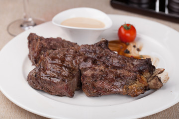 Wall Mural - ribeye steak