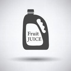 Canvas Print - Fruit juice canister icon