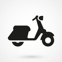 Wall Mural - scooter icon