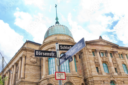 Borsenstrasse Mit Haus Der Wirtschaft In Stuttgart Buy This Stock