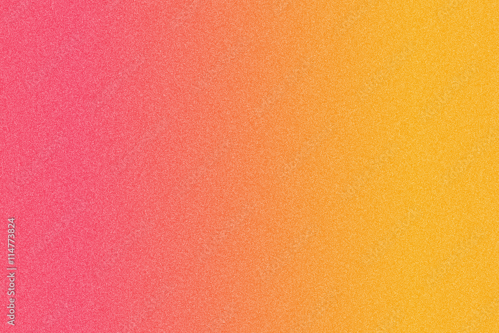 Red and yellow color background with gradient and grain effect - obrazy, fototapety, plakaty 