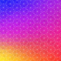 Poster - Colorful smooth gradient color background with Grid. Vector illustration