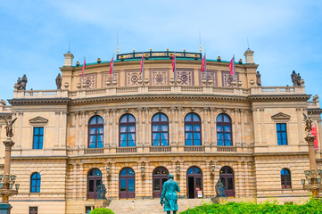 Wall Mural - Rudolfinum Concert Hall in Prague, Czech Republic