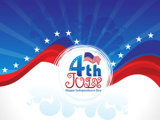 abstract american independence day background