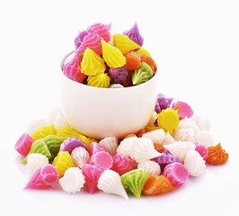 Poster - Aalaw candy on white background