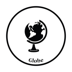 Wall Mural - Icon of Globe