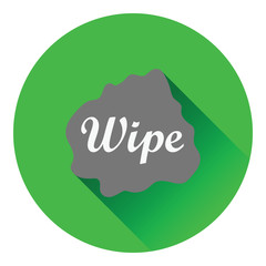 Sticker - Wipe cloth icon