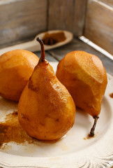 Sticker - Pears with cinnamon